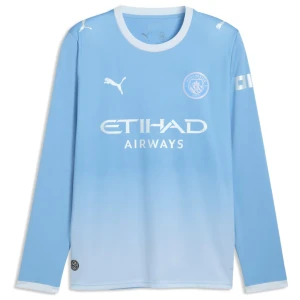 Fotbalové Dresy Manchester City Domácí 2026-27 Dlouhý Rukáv