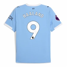 Fotbalové Dresy Manchester City Erling Haaland #9 Domácí 2025/26