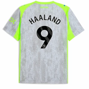 Fotbalové Dresy Manchester City Erling Haaland #9 Třetí 2025/26