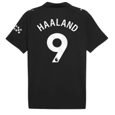 Fotbalové Dresy Manchester City Erling Haaland #9 Venkovní 2025/26