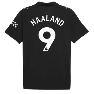 Fotbalové Dresy Manchester City Erling Haaland #9 Venkovní 2025/26