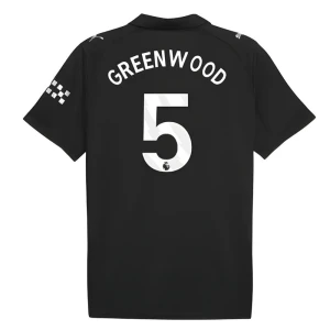 Fotbalové Dresy Manchester City Greenwood #5 Venkovní 2025/26