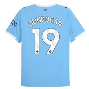 Fotbalové Dresy Manchester City Gundogan #19 Domácí 2025/26