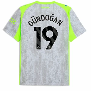 Fotbalové Dresy Manchester City Gundogan #19 Třetí 2025/26