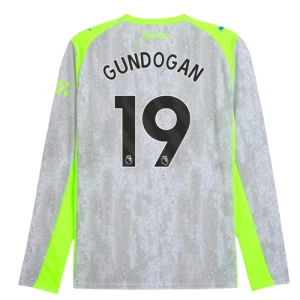 Fotbalové Dresy Manchester City Gundogan #19 Třetí 2025/26 Dlouhý Rukáv