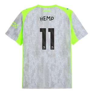 Fotbalové Dresy Manchester City Hemp #11 Třetí 2025/26