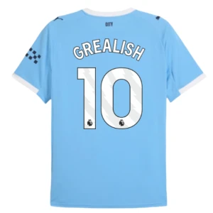 Fotbalové Dresy Manchester City Jack Grealish #10 Domácí 2025/26