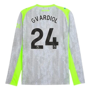 Fotbalové Dresy Manchester City Josko Gvardiol #24 Třetí 2025/26 Dlouhý Rukáv
