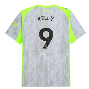 Fotbalové Dresy Manchester City Kelly #9 Třetí 2025/26