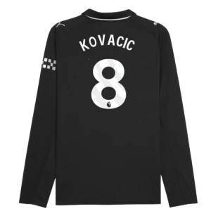 Fotbalové Dresy Manchester City Kovacic #8 Venkovní 2025/26 Dlouhý Rukáv