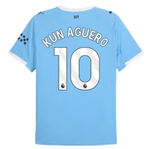 Fotbalové Dresy Manchester City Kun Aguero #10 Domácí 2025/26