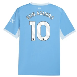 Fotbalové Dresy Manchester City Kun Aguero #10 Domácí 2026-27