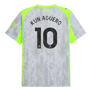 Fotbalové Dresy Manchester City Kun Aguero #10 Třetí 2025/26