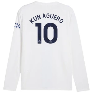 Fotbalové Dresy Manchester City Kun Aguero #10 Třetí 2026-27 Dlouhý Rukáv