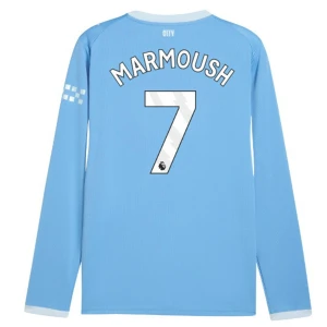 Fotbalové Dresy Manchester City Marmoush #7 Domácí 2026-27 Dlouhý Rukáv