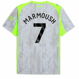 Fotbalové Dresy Manchester City Marmoush #7 Třetí 2025/26
