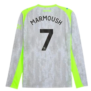 Fotbalové Dresy Manchester City Marmoush #7 Třetí 2025/26 Dlouhý Rukáv