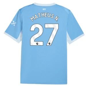 Fotbalové Dresy Manchester City Matheus N. #27 Domácí 2026-27
