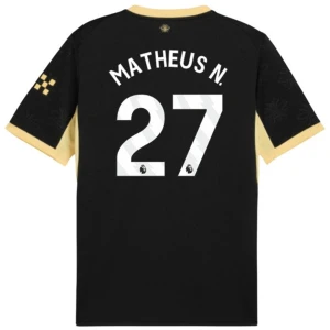 Fotbalové Dresy Manchester City Matheus N. #27 Venkovní 2026-27