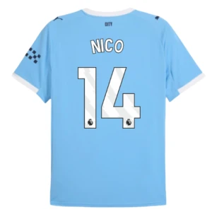 Fotbalové Dresy Manchester City Nico #14 Domácí 2025/26