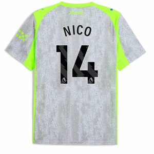 Fotbalové Dresy Manchester City Nico #14 Třetí 2025/26