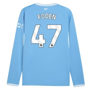 Fotbalové Dresy Manchester City Phil Foden #47 Domácí 2026-27 Dlouhý Rukáv