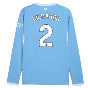 Fotbalové Dresy Manchester City Richards #2 Domácí 2026-27 Dlouhý Rukáv