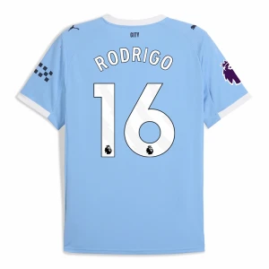 Fotbalové Dresy Manchester City Rodrigo #16 Domácí 2025/26