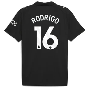 Fotbalové Dresy Manchester City Rodrigo #16 Venkovní 2025/26