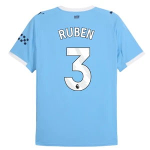 Fotbalové Dresy Manchester City Ruben #3 Domácí 2025/26