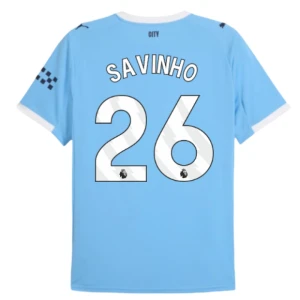 Fotbalové Dresy Manchester City Savinho #26 Domácí 2025/26