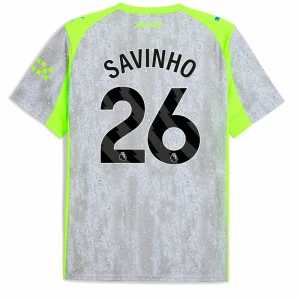 Fotbalové Dresy Manchester City Savinho #26 Třetí 2025/26