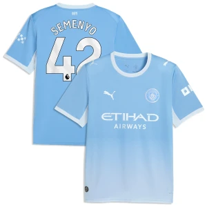 Fotbalové Dresy Manchester City Semenyo #42 Domácí 2026-27