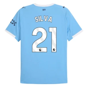 Fotbalové Dresy Manchester City Silva #21 Domácí 2025/26