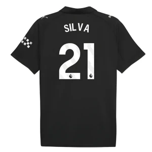 Fotbalové Dresy Manchester City Silva #21 Venkovní 2025/26
