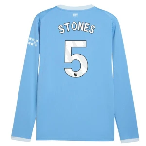 Fotbalové Dresy Manchester City Stones #5 Domácí 2026-27 Dlouhý Rukáv
