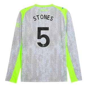 Fotbalové Dresy Manchester City Stones #5 Třetí 2025/26 Dlouhý Rukáv