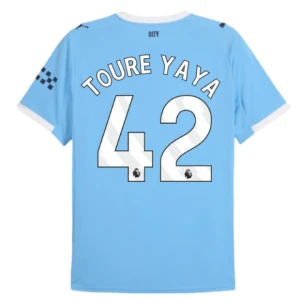 Fotbalové Dresy Manchester City Toure Yaya #42 Domácí 2025/26