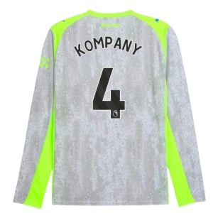 Fotbalové Dresy Manchester City Vincent Kompany #4 Třetí 2025/26 Dlouhý Rukáv