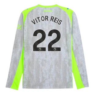 Fotbalové Dresy Manchester City Vitor Reis #22 Třetí 2025/26 Dlouhý Rukáv
