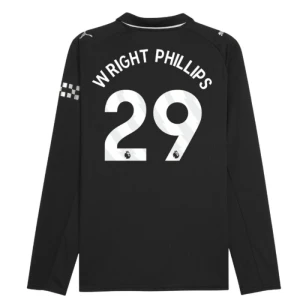 Fotbalové Dresy Manchester City Wright Phillips #29 Venkovní 2025/26 Dlouhý Rukáv