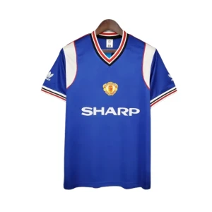 Fotbalové Dresy Manchester United 1985-86 Retro Venkovní