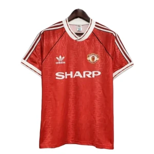 Fotbalové Dresy Manchester United 1990-91 Retro Domácí