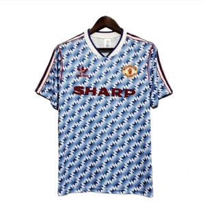 Fotbalové Dresy Manchester United 1990-91 Retro Venkovní