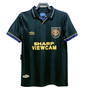 Fotbalové Dresy Manchester United 1993-94 Retro Venkovní