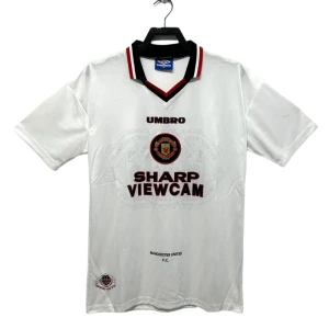 Fotbalové Dresy Manchester United 1996-97 Retro Venkovní
