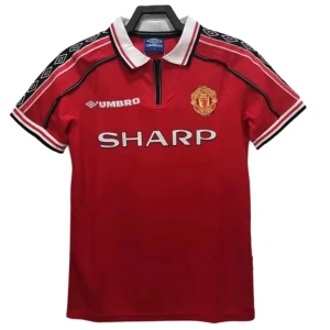 Fotbalové Dresy Manchester United 1998-99 Retro Domácí