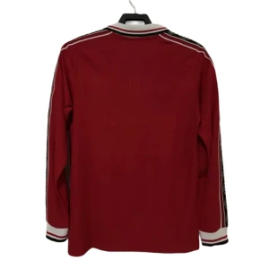 Fotbalové Dresy Manchester United 1998-99 Retro Domácí Dlouhý Rukáv