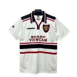 Fotbalové Dresy Manchester United 1998-99 Retro Venkovní