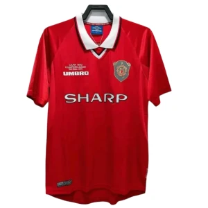 Fotbalové Dresy Manchester United 1999-00 Retro Domácí